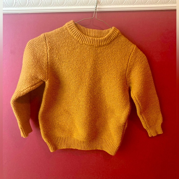 Zara Kids Wool Blend Crewneck Sweater Size 8 - Picture 1 of 8